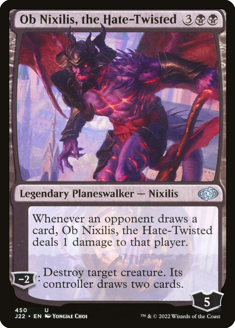 Ob Nixilis, the Hate-Twisted\nJumpstart 2022\nSingle\nMagic The Gathering