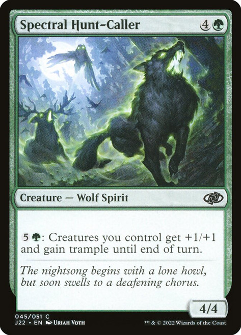 Spectral Hunt-Caller\nJumpstart 2022\nSingle\nMagic The Gathering