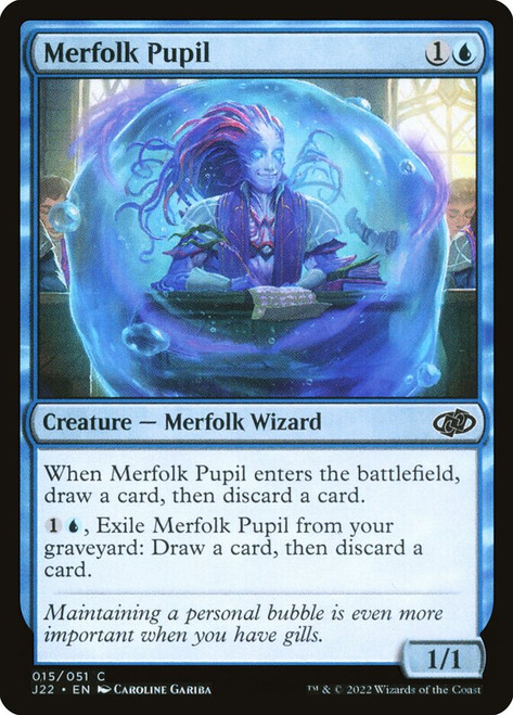 Merfolk Pupil\nJumpstart 2022\nSingle\nMagic The Gathering