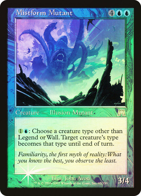 Mistform Mutant\nOnslaught\nSingle\nMagic The Gathering