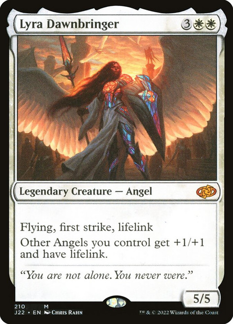 Lyra Dawnbringer\nJumpstart 2022\nSingle\nMagic The Gathering