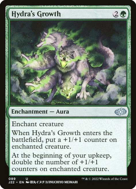 Hydra's Growth\nJumpstart 2022\nSingle\nMagic The Gathering