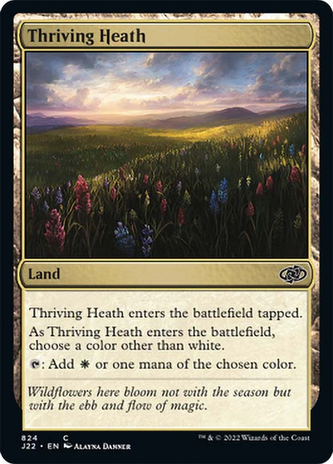 Thriving Heath\nJumpstart 2022\nSingle\nMagic The Gathering