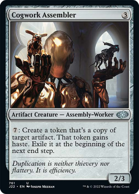 Cogwork Assembler\nJumpstart 2022\nSingle\nMagic The Gathering