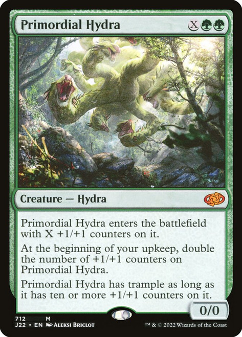Primordial Hydra\nJumpstart 2022\nSingle\nMagic The Gathering