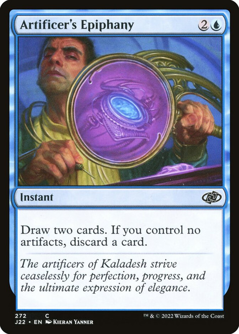 Artificer's Epiphany\nJumpstart 2022\nSingle\nMagic The Gathering