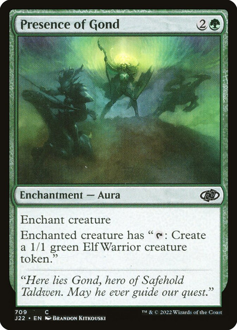 Presence of Gond\nJumpstart 2022\nSingle\nMagic The Gathering