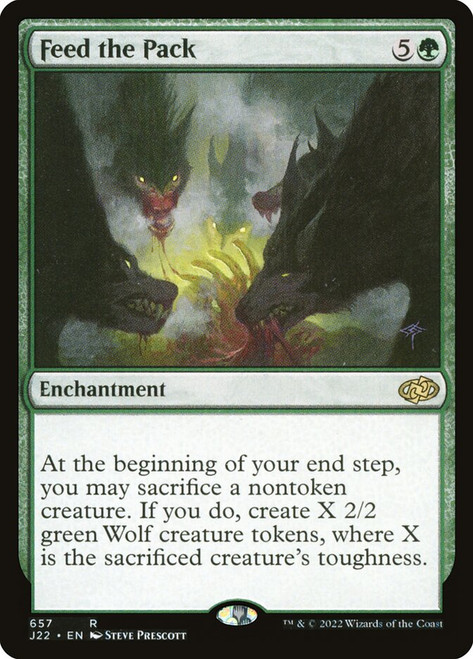 Feed the Pack\nJumpstart 2022\nSingle\nMagic The Gathering