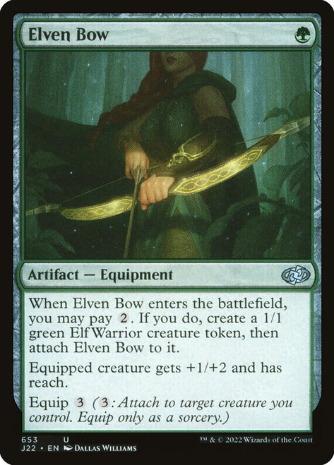 Elven Bow\nJumpstart 2022\nSingle\nMagic The Gathering