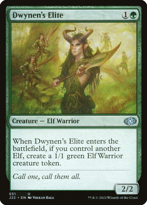 Dwynen's Elite\nJumpstart 2022\nSingle\nMagic The Gathering