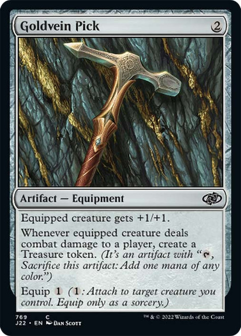Goldvein Pick\nJumpstart 2022\nSingle\nMagic The Gathering