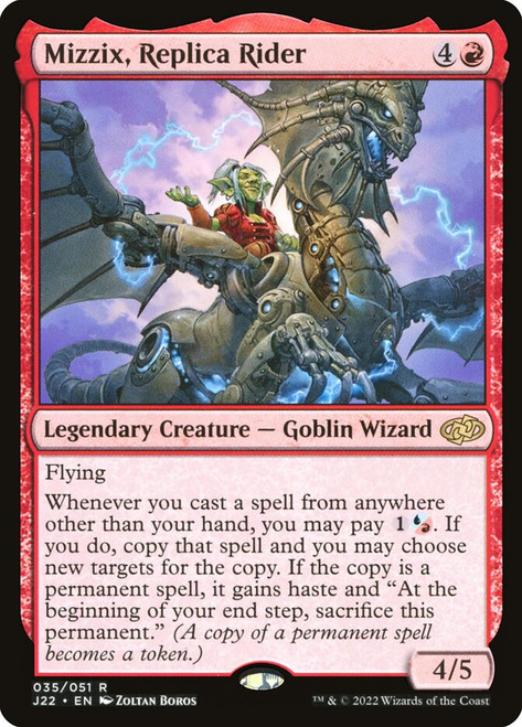 Mizzix, Replica Rider\nJumpstart 2022\nSingle\nMagic The Gathering