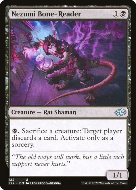 Nezumi Bone-Reader\nJumpstart 2022\nSingle\nMagic The Gathering