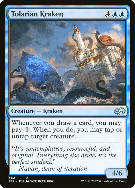 Tolarian Kraken\nJumpstart 2022\nSingle\nMagic The Gathering