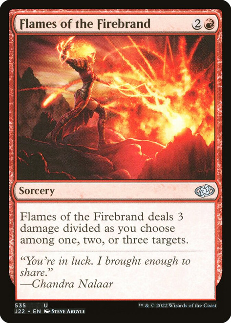 Flames of the Firebrand\nJumpstart 2022\nSingle\nMagic The Gathering