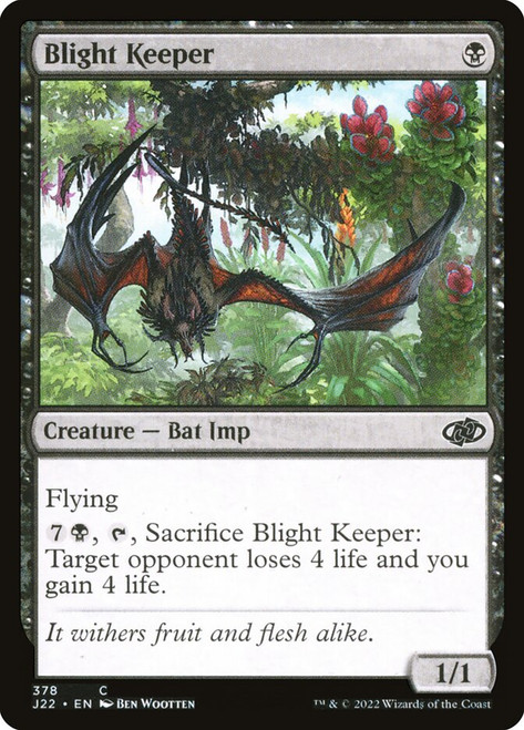 Blight Keeper\nJumpstart 2022\nSingle\nMagic The Gathering