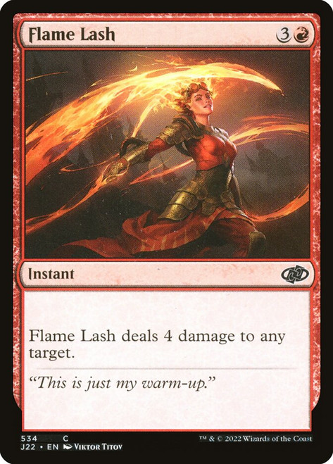 Flame Lash\nJumpstart 2022\nSingle\nMagic The Gathering