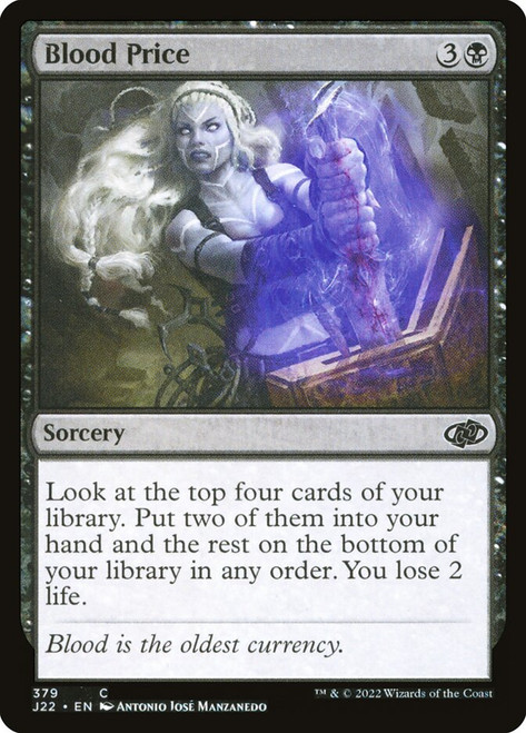 Blood Price\nJumpstart 2022\nSingle\nMagic The Gathering