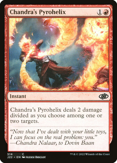 Chandra's Pyrohelix\nJumpstart 2022\nSingle\nMagic The Gathering