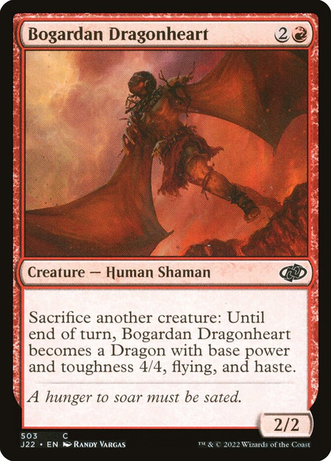 Bogardan Dragonheart\nJumpstart 2022\nSingle\nMagic The Gathering