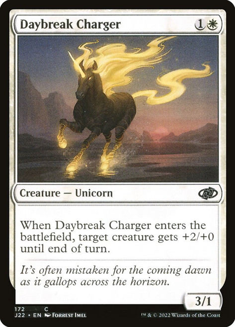 Daybreak Charger\nJumpstart 2022\nSingle\nMagic The Gathering