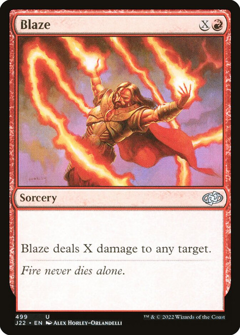 Blaze\nJumpstart 2022\nSingle\nMagic The Gathering