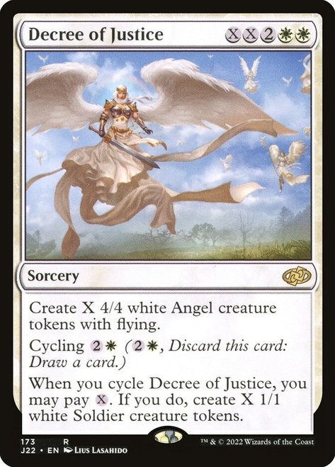 Decree of Justice\nJumpstart 2022\nSingle\nMagic The Gathering