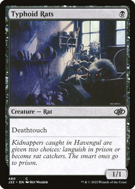Typhoid Rats\nJumpstart 2022\nSingle\nMagic The Gathering