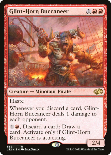 Glint-Horn Buccaneer\nJumpstart 2022\nSingle\nMagic The Gathering