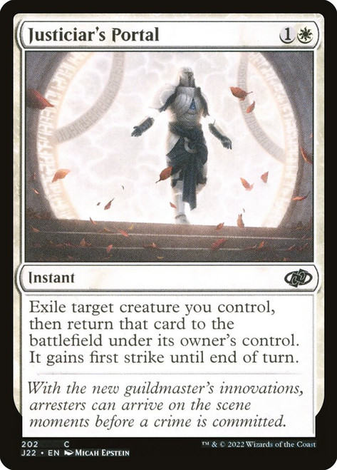 Justiciar's Portal\nJumpstart 2022\nSingle\nMagic The Gathering