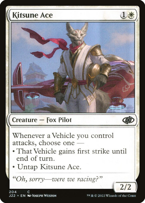 Kitsune Ace\nJumpstart 2022\nSingle\nMagic The Gathering