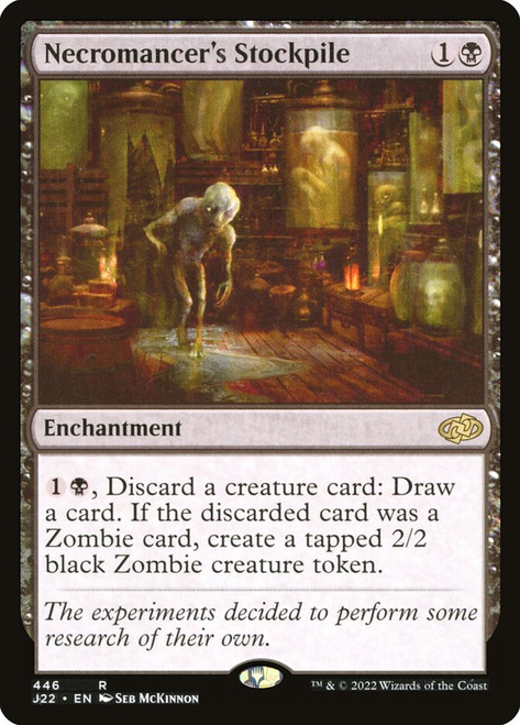 Necromancer's Stockpile\nJumpstart 2022\nSingle\nMagic The Gathering