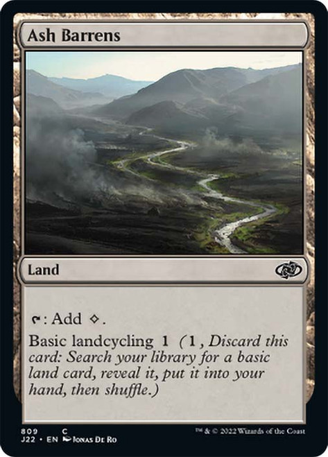 Ash Barrens\nJumpstart 2022\nSingle\nMagic The Gathering