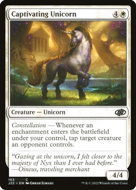 Captivating Unicorn\nJumpstart 2022\nSingle\nMagic The Gathering
