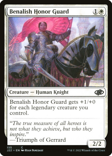 Benalish Honor Guard\nJumpstart 2022\nSingle\nMagic The Gathering