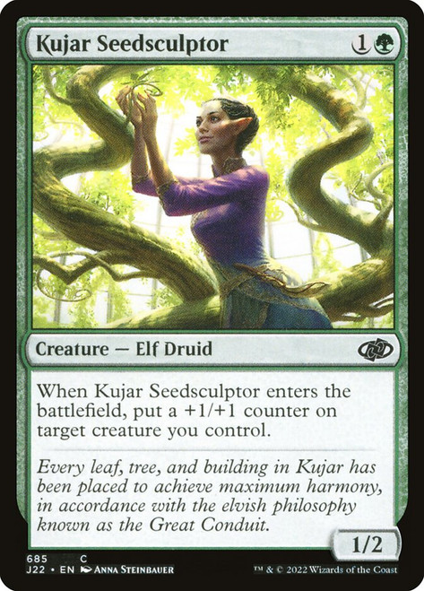 Kujar Seedsculptor\nJumpstart 2022\nSingle\nMagic The Gathering