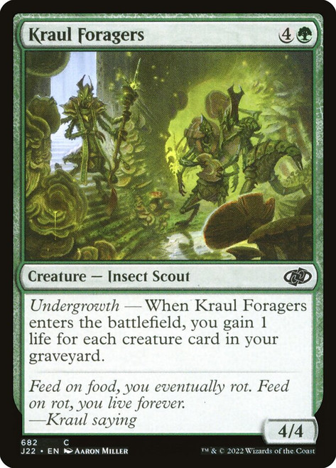 Kraul Foragers\nJumpstart 2022\nSingle\nMagic The Gathering