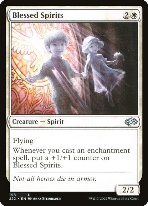 Blessed Spirits\nJumpstart 2022\nSingle\nMagic The Gathering