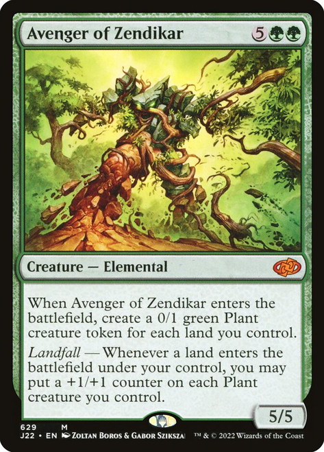 Avenger of Zendikar\nJumpstart 2022\nSingle\nMagic The Gathering