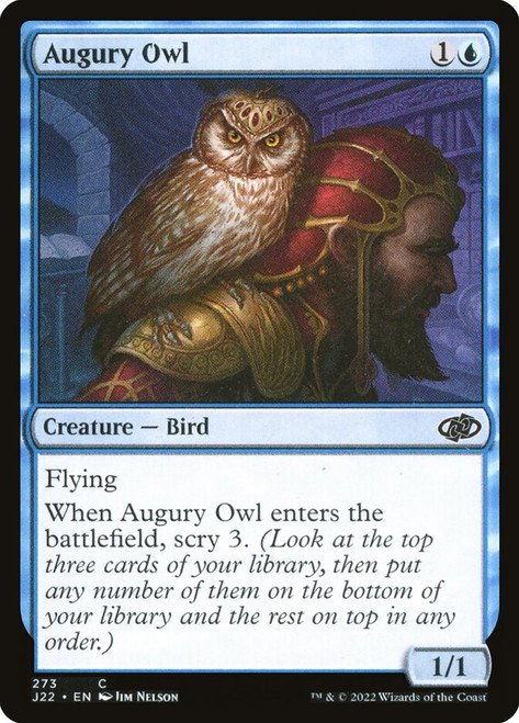 Augury Owl\nJumpstart 2022\nSingle\nMagic The Gathering