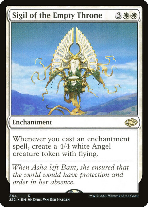 Sigil of the Empty Throne\nJumpstart 2022\nSingle\nMagic The Gathering