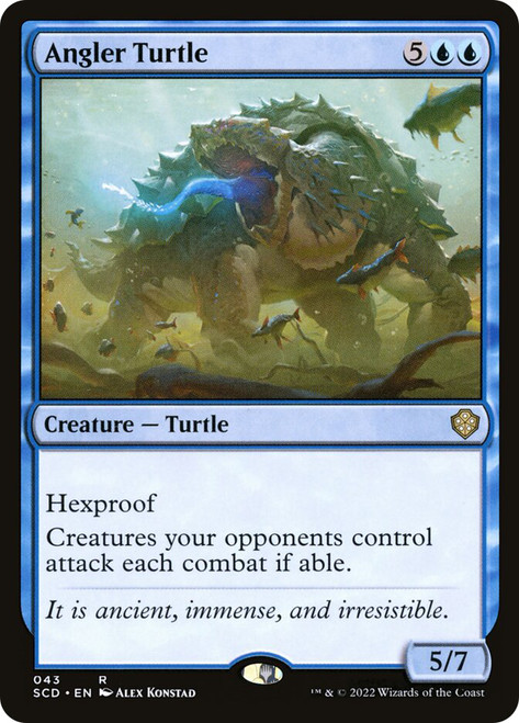 Angler Turtle\nStarter Commander Decks\nSingle\nMagic The Gathering