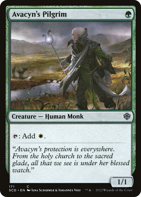Avacyn's Pilgrim\nStarter Commander Decks\nSingle\nMagic The Gathering