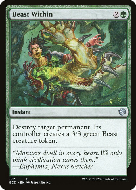 Beast Within\nStarter Commander Decks\nSingle\nMagic The Gathering