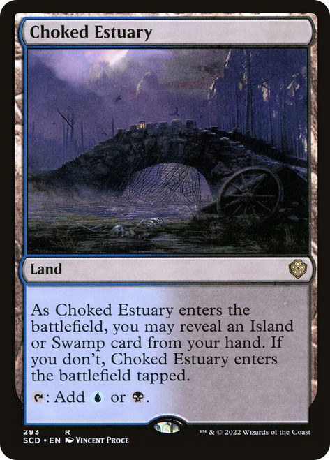 Choked Estuary\nStarter Commander Decks\nSingle\nMagic The Gathering