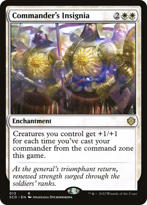 Commander's Insignia\nStarter Commander Decks\nSingle\nMagic The Gathering