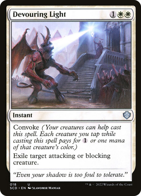 Devouring Light\nStarter Commander Decks\nSingle\nMagic The Gathering