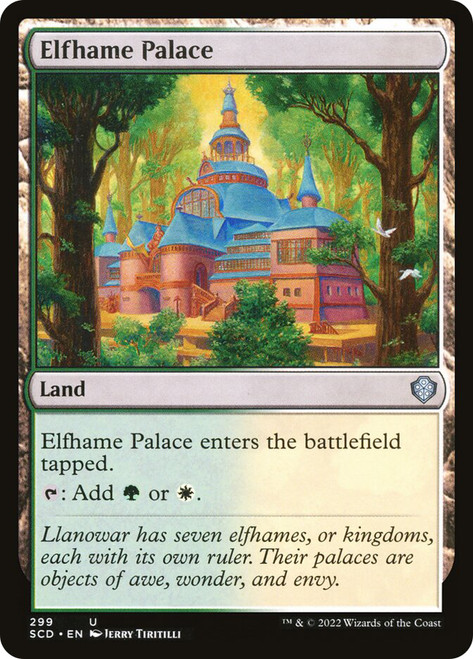 Elfhame Palace\nStarter Commander Decks\nSingle\nMagic The Gathering