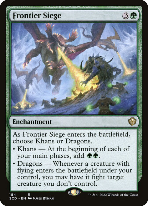 Frontier Siege\nStarter Commander Decks\nSingle\nMagic The Gathering