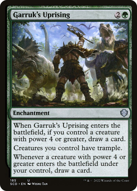Garruk's Uprising\nStarter Commander Decks\nSingle\nMagic The Gathering
